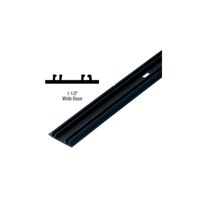 CRL Black 1-1/2" Wide Screen Tight™ Wide Base