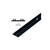 CRL Black 1-1/2" Wide Screen Tight™ Wide Base