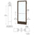 CRL-U.S. Aluminum Bronze Black Anodized Custom Single 36" x 84" Series 250 Narrow Stile Butt Hinge Entrance Door