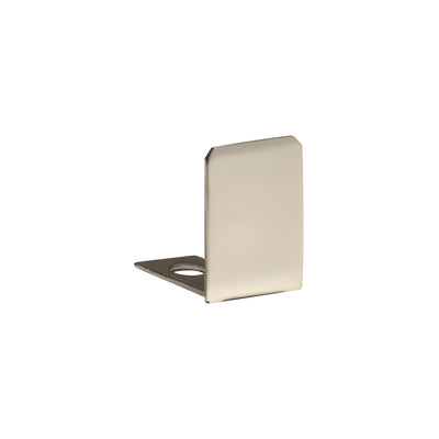 CRL Brushed Nickel End Cap for 1/2" Deep U-Channel