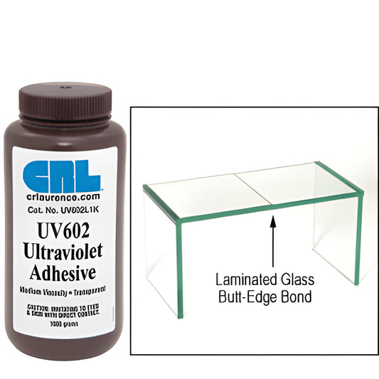 CRL UV602L UV/Visible Light Cure Adhesive 1000g
