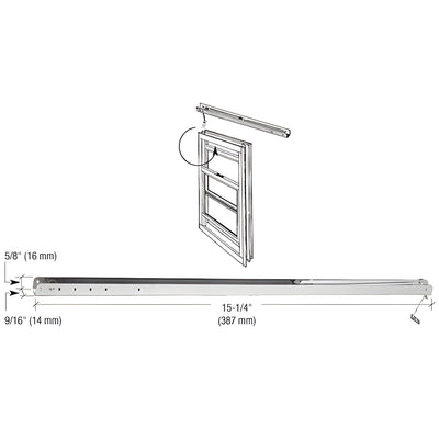 CRL 15-1/4" Overhead Channel Balance # 121