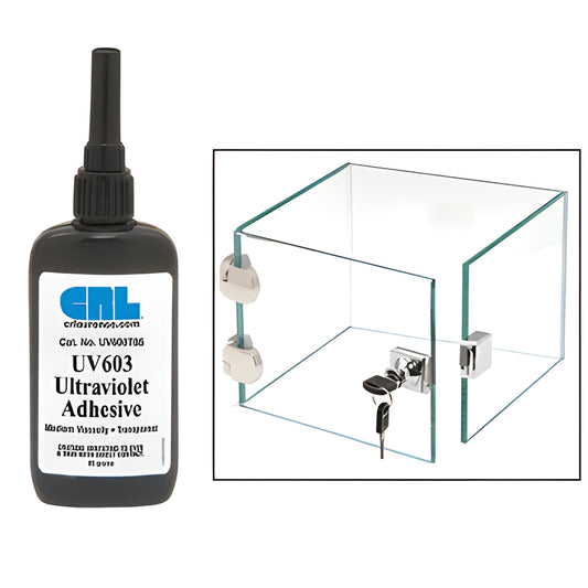 CRL UV603 Medium Viscosity UV Cure Adhesive 85g for Glass Bonding