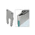 CRL50 Glass Hanger Cover End Cap - Works with 3/8" Glass