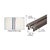 CRL Duranodic Bronze 72" Mirror Standard