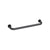 CRL Matte Black 18" BM Series Tubular Single-Sided Towel Bar