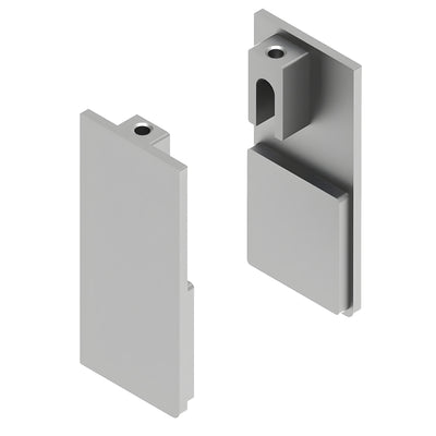CRL51 Satin Anodized Wall Mount Kit End Cap