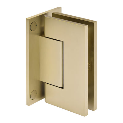 CRL Trento Brushed Bronze Full-Back Glass Door Hinge