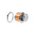 CRL Polished Stainless Mortised Low Profile Thumbturn
