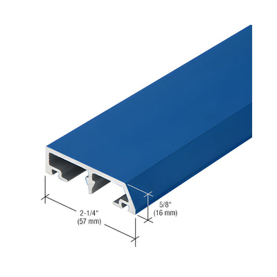 CRL-U.S. Aluminum Custom KYNAR® Paint Horizontal Face Cap - 24'-2"