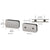 CRL Brushed Nickel 180 Degree Traditional Style Double Stud Glass Clamp