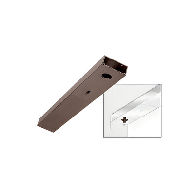 CRL Black Bronze Anodized Custom Length 4-1/2" Single Door Header