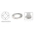 CRL Polished Stainless Round Base Plate for 1-1/2" Round Tubing