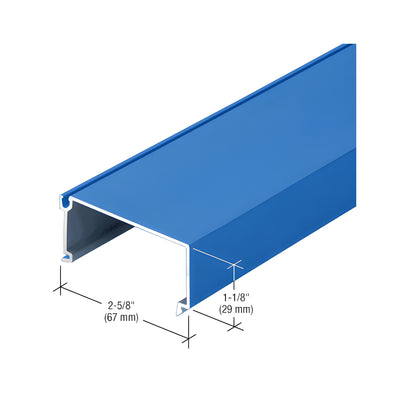 CRL-U.S. Aluminum Interior Glass Stop, Custom Paint - 24'-2"