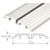 CRL Satin Anodized Custom Threshold for OT Sliders & Bi-Fold Doors