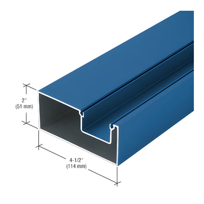 CRL-U.S. Aluminum Custom KYNAR® Paint Window Wall Hollow Door Jamb - 21'-9"