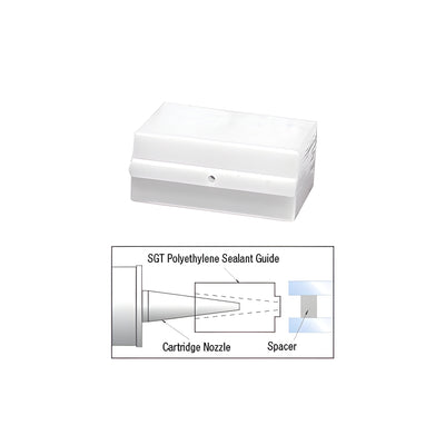 CRL 3/16" Polyethylene Sealant Guide