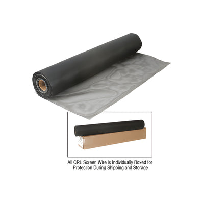 CRL Charcoal 36" Micro-Weave Insect Screen Mesh