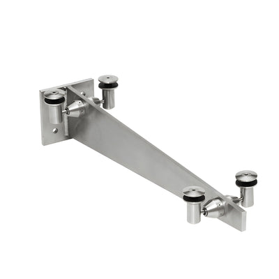 CRL Brushed Stainless 36" Universal Wall Mounted Glass Awning Bracket