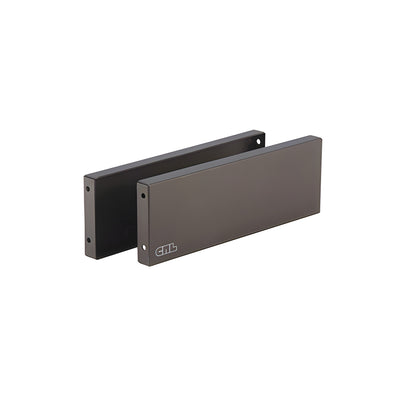 CRL Oil Rubbed Bronze Cladding for Oil Dynamic Patch Fitting Door Hinge