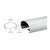 CRL Silver Metallic 350X Series 241" Top Rail