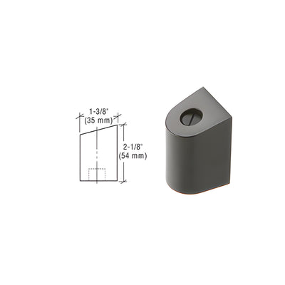 CRL Bronze 0P400 Offset Pivot, Bottom Door Portion Only