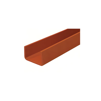 CRL-U.S. Aluminum Primed 10 Gauge Steel Stiffener - 3-3/8" x 1-5/8" x 16'