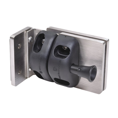 CRL 316 Brushed Stainless Wall/Square Post Mount Gate Latch