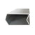 CRL-U.S. Aluminum Clear Anodized 135º Inside/Outside Structural Silicone Glaze Corner Mullion - 24'-2"