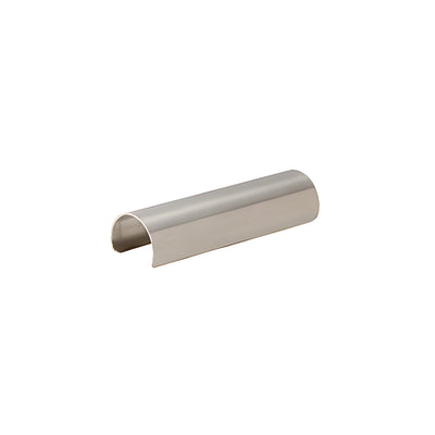 CRL 316 Stainless Steel Connector Sleeve for 1-1/2" Roll Form Cap Rails