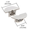 CRL Brushed Stainless Steel Drill-Thru Shelf Support Bracket