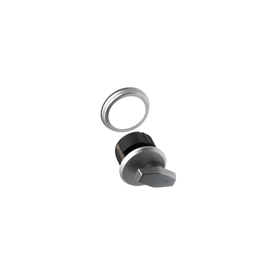 CRL Satin Aluminum Thumbturn Mortise Cylinder - Bulk 10/Pk