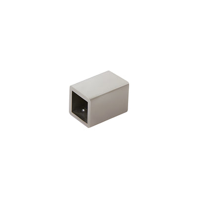 CRL Brushed Nickel Wall Mount Bracket for Square Bar