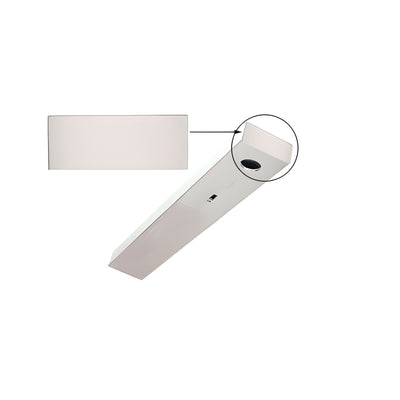 CRL Brushed Stainless Steel End Cap for 1-3/4" x 4" Headers