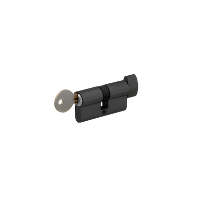 CRL Matte Black Keyed Alike Cylinder Lock with Thumbturn