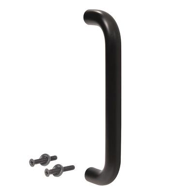 CRL 1" Oil Rubbed Bronze Solid Pull Handle - 10"