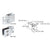 CRL Chrome Small Set Screw Hinge for 1/4" to 5/16" Glass