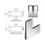 CRL 5-1/2" Polished Stainless Wide Stile Clad Full Framed Door