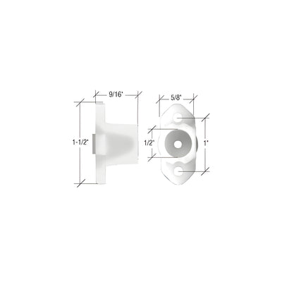 CRL Nylon Torque Bar Bearing - Dimple Back
