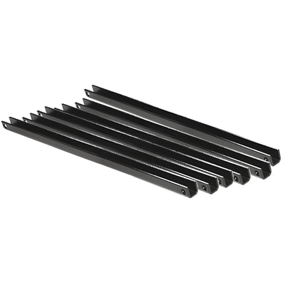CRL Zinc Plated 1/4" HR Steel Stanchion 42" Long