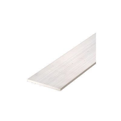 CRL 84" Aluminum Finish Astragal 2" x 1/8" Flat Bar