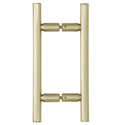 CRL Brushed Bronze 6" Ladder Style Back-to-Back Pull Handle