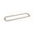 CRL Satin Nickel 18" BM Series Back-to-Back Tubular Towel Bars with Metal Washers