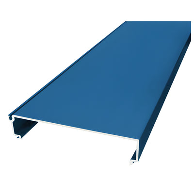 CRL-U.S. Aluminum Interior Glass Bead for FF600 Series Flush Front Storefronts, Custom Paint- 24'-2"