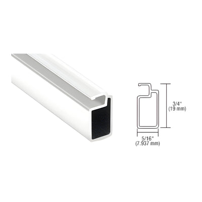 CRL White 3/4" x 5/16" Extruded Screen Frame