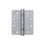 CRL Aluminum 4-1/2" x 4" Standard Weight Ball Bearing Hinge