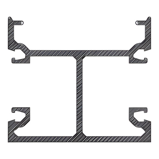 CRL-U.S. Aluminum KYNAR® 2" x 1-3/4" Captured Vertical Mullion 24'-2"