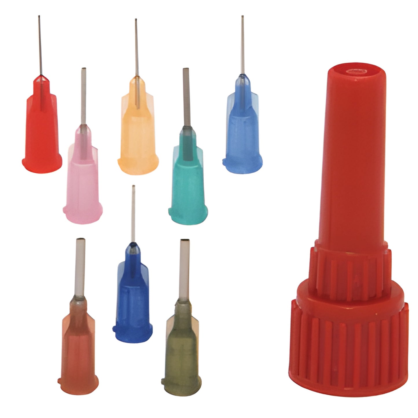 CRL 8-Piece Dispensing Needle Set with Adapter for Sealant
