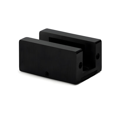 Latitude 34 Adjustable Glass Door Guide Black Stainless