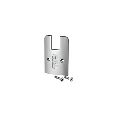 CRL Brushed Stainless Low Profile End Cap With Screws